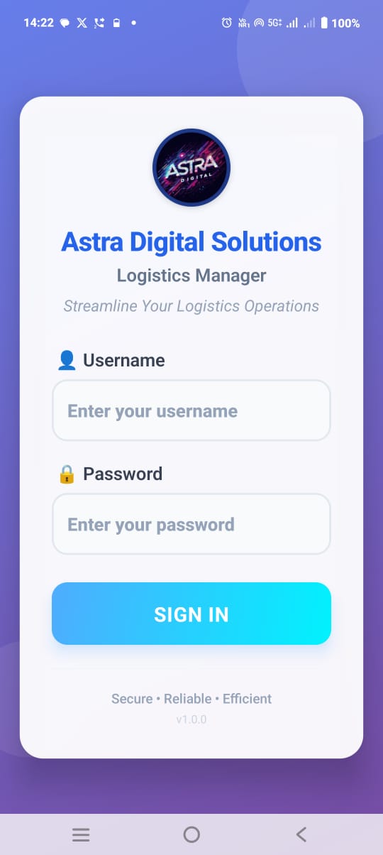 Astra Mobile App slide 2